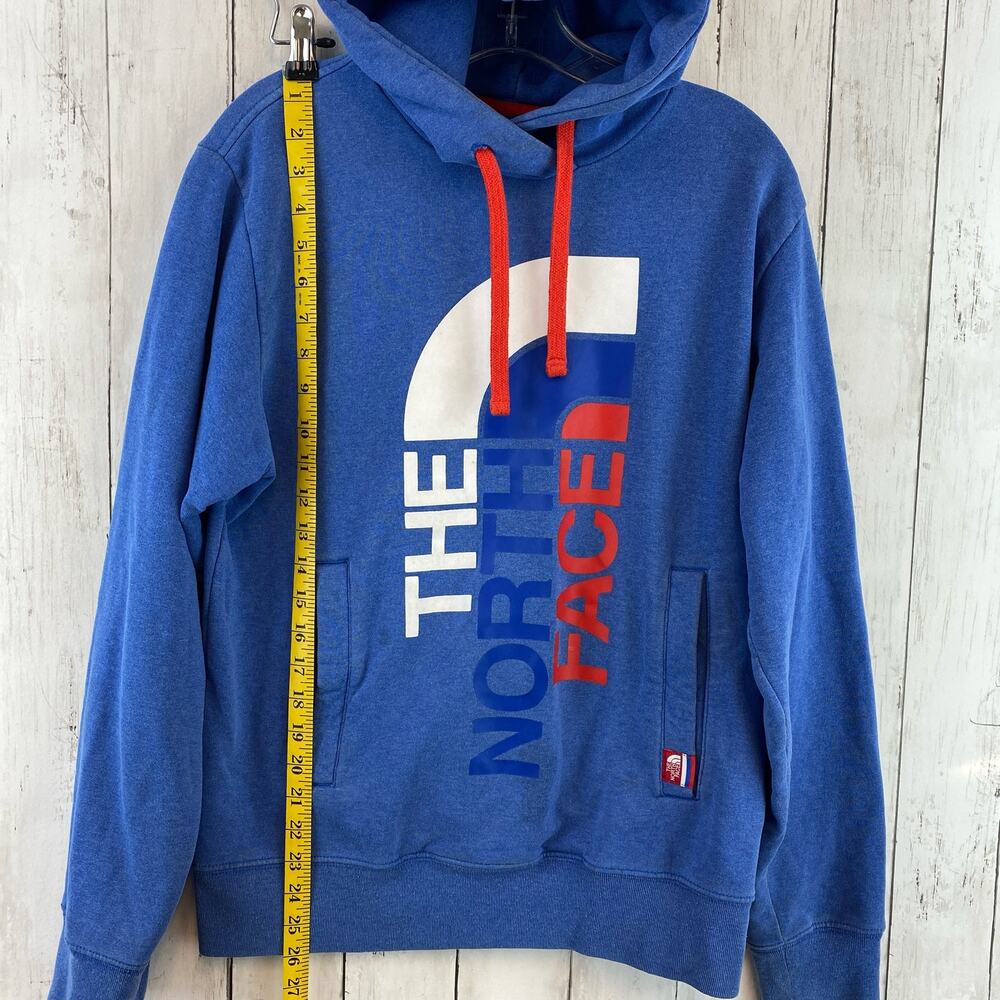 The North Face Blue RU Half Dome 2014 Sochi Olympics Hoodie Sweatshirt Size Med - Picture 12 of 12